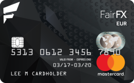 Fairfx Currency Cards Ready For Action Wherever You Are In The World Euro Card